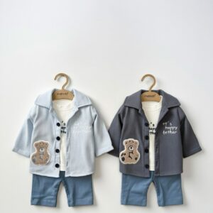 Funny Bear 3 pièces 3-18 M